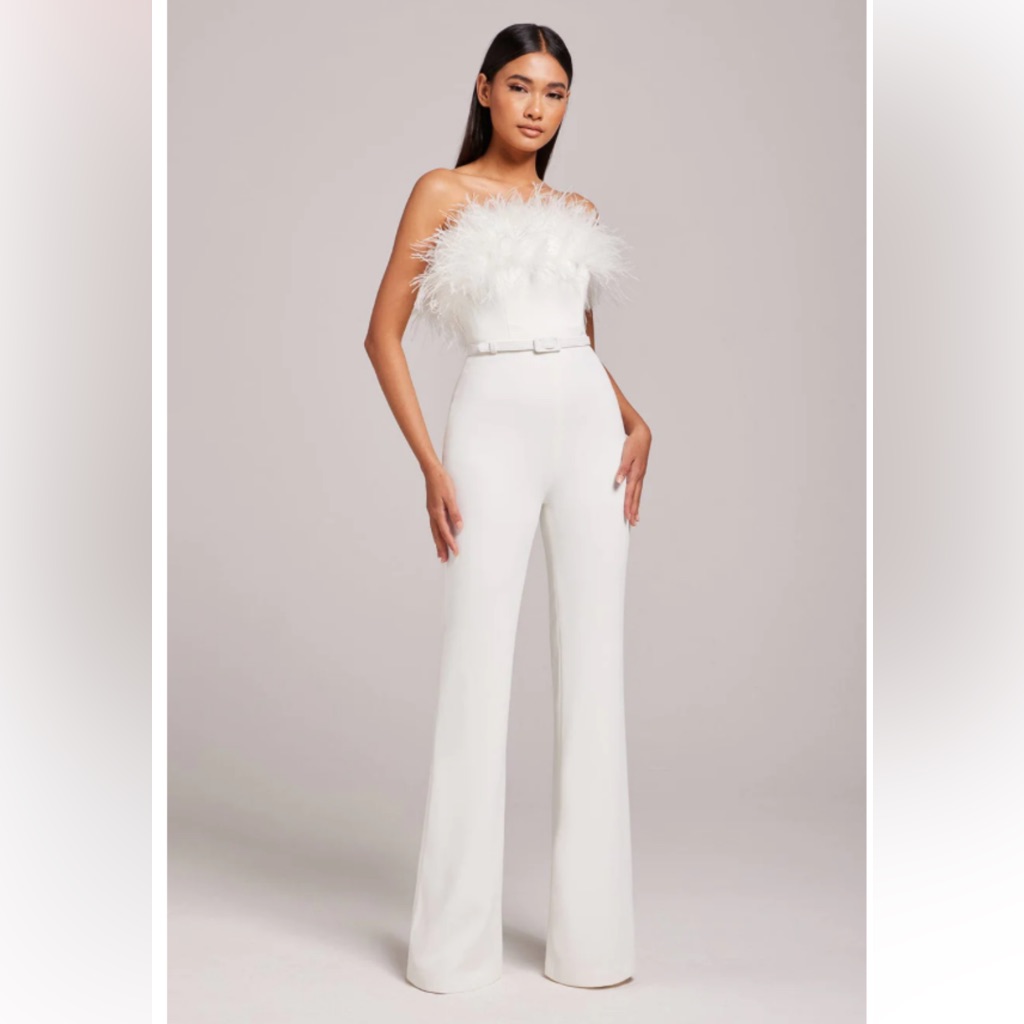 Brand New White Jumpsuit Nwt